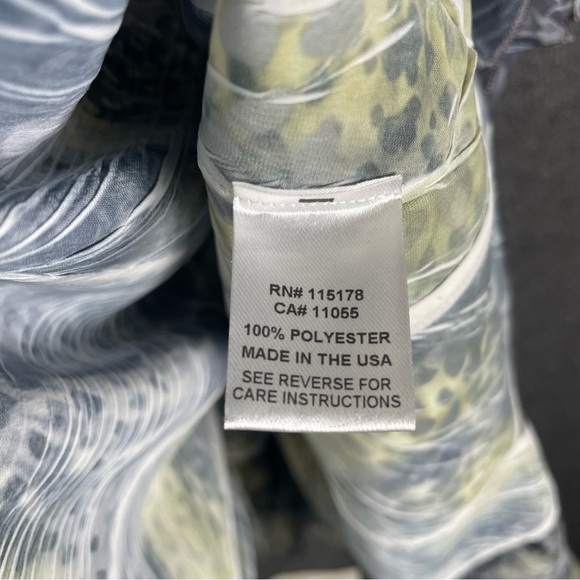 Komarov Dress Crinkle Starry Night Dark Fairy Artsy Handkerchief Hem Medium - Picture 8 of 12